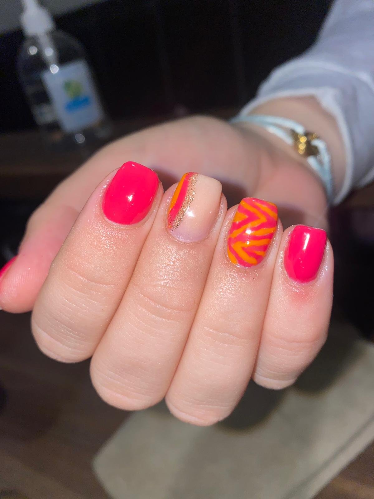 Acryl nagels resultaat door Ink and Beauty by Tash